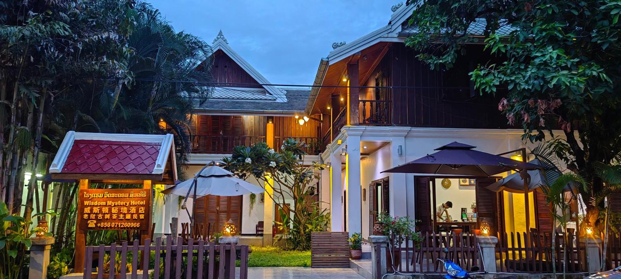 Wisdom Mystery Hotel Luang Prabang Exterior foto